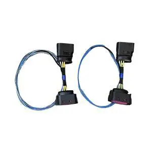 10 to 12 Pins HID Xenon Headlight Connector Wiring Fit for Jetta MK5 Fit for Golf MK4 R32 10 to 12 Pins HID Xenon Headlight Connector Wiring Fit for Jetta MK5 Fit for Golf MK4 R32