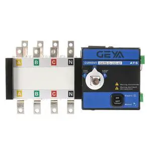 G Type ATS PC Class Automatic Transfer Switch Electrical Selector Switches 4P 100A AC400V Auto or Manual ATS G Type ATS PC Class Automatic Transfer Switch Electrical Selector Switches 4P 100A AC400V Auto or Manual ATS