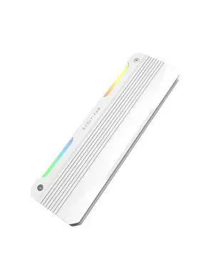 RH01 ARGB RAM Heatsink, DDR4/DDR5 Memory Cooler, 1-Pack, White RH01 ARGB RAM Heatsink, DDR4/DDR5 Memory Cooler, 1-Pack, White