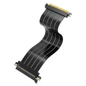 PCIe Gen 4 x16 Riser Cable,GPU Extension, Straight, 30cm PCIe Gen 4 x16 Riser Cable,GPU Extension, Straight, 30cm