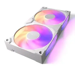 BF12 240mm ARGB PWM Case Fan, Single-Frame, 28mm Thick, White BF12 240mm ARGB PWM Case Fan, Single-Frame, 28mm Thick, White