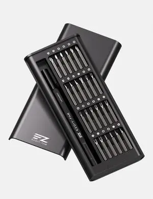 24-in-1 Precision Screwdriver Set, Magnetic Multi-Bit Repair Tool Kit with 56HRC Steel Bits, Rotating Handle Driver for PC Building, Electronics Repair, Laptop, Phone, DIY 24-in-1 Precision Screwdriver Set, Magnetic Multi-Bit Repair Tool Kit with 56HRC Steel Bits, Rotating Handle Driver for PC Building, Electronics Repair, Laptop, Phone, DIY