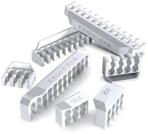 Shield Cable Comb Kit for 16AWG, 18AWG PSU Cable Extension,Includes 4 x 24P + 16 x 8P + 8X 6P-White Shield Cable Comb Kit for 16AWG, 18AWG PSU Cable Extension,Includes 4 x 24P + 16 x 8P + 8X 6P-White
