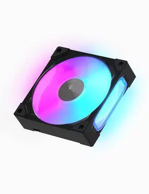 BF12 120mm ARGB PWM Case Fan, Single-Frame, 28mm Thick, Black BF12 120mm ARGB PWM Case Fan, Single-Frame, 28mm Thick, Black