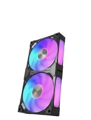 BF12 240mm ARGB PWM Case Fan, Single-Frame, 28mm Thick, Black BF12 240mm ARGB PWM Case Fan, Single-Frame, 28mm Thick, Black