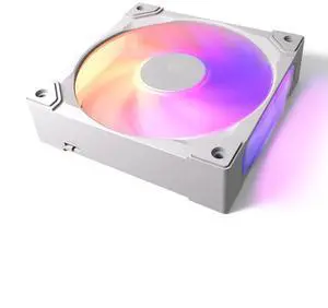 BF12 120mm ARGB PWM Case Fan, Single-Frame, 28mm Thick, White BF12 120mm ARGB PWM Case Fan, Single-Frame, 28mm Thick, White