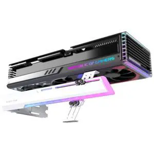 5V ARGB GPU Holder Brace Graphics Card GPU Support Video Card Holder Bracket, Strenchable Structure, Video Card Sag Holder/Holster Bracket Support RX7990XTX, RTX4090, White-341-1 5V ARGB GPU Holder Brace Graphics Card GPU Support Video Card Holder Bracket, Strenchable Structure, Video Card Sag Holder/Holster Bracket Support RX7990XTX, RTX4090, White-341-1