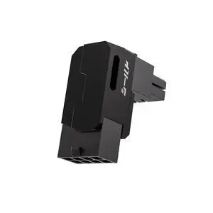 Shield Series 8-Pin PCIe GPU Power Adapter,90-Degree Angled Connector, Aluminum Design for Graphics Cards Reverse Type,Black-1 Pack Shield Series 8-Pin PCIe GPU Power Adapter,90-Degree Angled Connector, Aluminum Design for Graphics Cards Reverse Type,Black-1 Pack