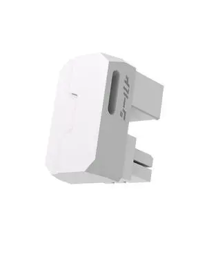 Shield Series 8-Pin PCIe GPU Power Adapter,180-Degree U-Turn Angled Connector, Aluminum Design for Graphics Cards Standard Type,White-1 Pack Shield Series 8-Pin PCIe GPU Power Adapter,180-Degree U-Turn Angled Connector, Aluminum Design for Graphics Cards Standard Type,White-1 Pack