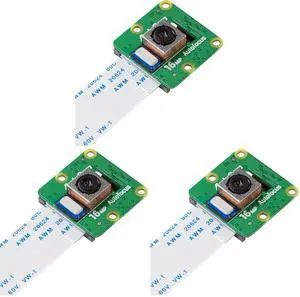 IMX519 Autofocus Camera Module for Raspberry Pi, 16MP AF Pi Camera Compatible with Raspberry Pi 5/4B/3B+, Zero 2 W (Pack of 3) IMX519 Autofocus Camera Module for Raspberry Pi, 16MP AF Pi Camera Compatible with Raspberry Pi 5/4B/3B+, Zero 2 W (Pack of 3)
