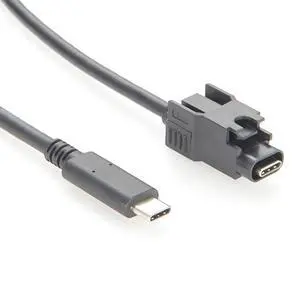 USB 3.1 Type-C Male to HSBridge USB 3.1 C A Code Male Automotive Connection Cable 5Gbps Compatible Amphenol CAA00USBC001150 for Car Cameras, Infotainment, Telematics(1M/3.28FT) USB 3.1 Type-C Male to HSBridge USB 3.1 C A Code Male Automotive Connection Cable 5Gbps Compatible Amphenol CAA00USBC001150 for Car Cameras, Infotainment, Telematics(1M/3.28FT)