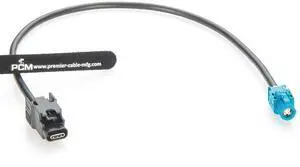 Automotive HSBridge USB 3.1 Type-C A Code Male to HSD 4Pin Z Code Female Extension Cable 5Gbps LVDS Video Cable Compatible with Rosenberger D4K10A-1D5A5-Z & Amphenol CAA00USBC001150(1M/3.28FT) Automotive HSBridge USB 3.1 Type-C A Code Male to HSD 4Pin Z Code Female Extension Cable 5Gbps LVDS Video Cable Compatible with Rosenberger D4K10A-1D5A5-Z & Amphenol CAA00USBC001150(1M/3.28FT)
