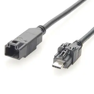 Automotive USB 3.1 Type-C Male to Female Extension Cable 10Gbps in-Vehicle USB C Interconnect High Speed Compatible Amphenol USBCC231AA019AS Mini HSBridge for Infotainment(1M/3.28FT) Automotive USB 3.1 Type-C Male to Female Extension Cable 10Gbps in-Vehicle USB C Interconnect High Speed Compatible Amphenol USBCC231AA019AS Mini HSBridge for Infotainment(1M/3.28FT)