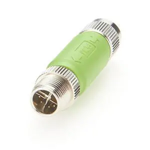 Profinet M12 X Code 8 Pin Male to Female Inline Joiner 1Gbps Cat5e Ethernet Gigabit Network Shielded Pass-Thru Coupler IP67 Waterproof for Automation, Robotics, Industrial Switches (1PCS) Profinet M12 X Code 8 Pin Male to Female Inline Joiner 1Gbps Cat5e Ethernet Gigabit Network Shielded Pass-Thru Coupler IP67 Waterproof for Automation, Robotics, Industrial Switches (1PCS)