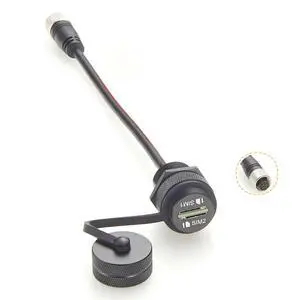 IP67 Dual Port Nano SIM Card to M12 12Pin A Code Female Cable Outdoor Flush Panel Mount Nano SIM Extension Cable for Industrial IoT, LTE/4G/5G Routers, RTUs(16cm) IP67 Dual Port Nano SIM Card to M12 12Pin A Code Female Cable Outdoor Flush Panel Mount Nano SIM Extension Cable for Industrial IoT, LTE/4G/5G Routers, RTUs(16cm)