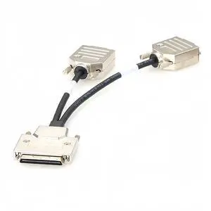 VHDCI 68 Pin Male to Dual DB9 Female Vehicle Harness Breakout Cable for NVIDIA Drive AGX Thor VH1 VH2, ADAS, ECU (15cm/0.5FT) VHDCI 68 Pin Male to Dual DB9 Female Vehicle Harness Breakout Cable for NVIDIA Drive AGX Thor VH1 VH2, ADAS, ECU (15cm/0.5FT)