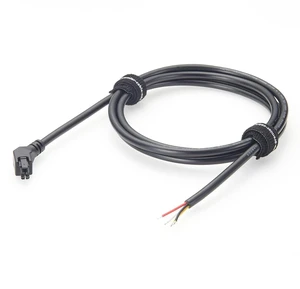 45 Degree Left Angle 4Pin Micro-Fit 3.0 Power & Signal Cable Dual Row 4 Circuits Receptacle to Open End Wire for Robotics, Industrial Automation (Left, 1.5M) 45 Degree Left Angle 4Pin Micro-Fit 3.0 Power & Signal Cable Dual Row 4 Circuits Receptacle to Open End Wire for Robotics, Industrial Automation (Left, 1.5M)