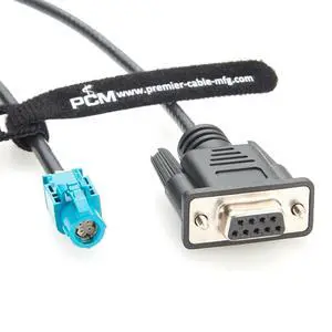 Rosenberger HSD Female to DB9 RS232 Female Automotive Ethernet Diagnostic Cable 4 Pin Z Code D4K10A-1D5A5-Z BroadR-Reach Network CAN Bus Test Cable Compatible Vector 05118 VNcable(0.62m) Rosenberger HSD Female to DB9 RS232 Female Automotive Ethernet Diagnostic Cable 4 Pin Z Code D4K10A-1D5A5-Z BroadR-Reach Network CAN Bus Test Cable Compatible Vector 05118 VNcable(0.62m)