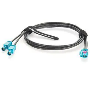 2 in 1 Rosenberger Mini FAKRA to Fakra RF Coaxial Cable AMK16C-1M4Z5-Z Female to 59Z114-000Z Male GPS Antenna Extension Cable for FPD-Link GMSL Camera, Vehicle Telematics, ADAS(1M/3.28FT) 2 in 1 Rosenberger Mini FAKRA to Fakra RF Coaxial Cable AMK16C-1M4Z5-Z Female to 59Z114-000Z Male GPS Antenna Extension Cable for FPD-Link GMSL Camera, Vehicle Telematics, ADAS(1M/3.28FT)