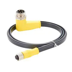 ASI FieldBUS Actuator Sensor Interface Cable 7/8"-16UNF Mini-Change 4Pin Male to M12 Female Power Supply Cable for PLC Profibus Interbus (Right Angle, 1M/3.28FT) ASI FieldBUS Actuator Sensor Interface Cable 7/8"-16UNF Mini-Change 4Pin Male to M12 Female Power Supply Cable for PLC Profibus Interbus (Right Angle, 1M/3.28FT)
