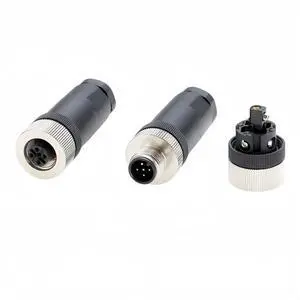 M12 5 Pin A Code Male Female Socket Panel Aviation Wire Connector 12mm Field Assembly Wireable Attachable Adapter IP67 Industrial Circular Connector 4A for PG7/9 Cable (Male+Female) M12 5 Pin A Code Male Female Socket Panel Aviation Wire Connector 12mm Field Assembly Wireable Attachable Adapter IP67 Industrial Circular Connector 4A for PG7/9 Cable (Male+Female)