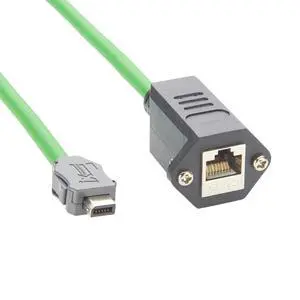 IX40G-B-10S-CV(7.0) IX B Key to RJ45 Female Cable Screw Panel Mount RJ45 Modular Jack Industrial Cat6A Ethernet Shielded Cable for Industrial Camera Machine Vision PLC Robotic(0.3M/0.98FT) IX40G-B-10S-CV(7.0) IX B Key to RJ45 Female Cable Screw Panel Mount RJ45 Modular Jack Industrial Cat6A Ethernet Shielded Cable for Industrial Camera Machine Vision PLC Robotic(0.3M/0.98FT)