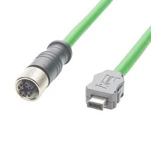 IX40G-B-10S-CV(7.0) IX B Key to M12 8Pin X-Code Female Cable 10Gbps Shielded Industrial Cat6A Ethernet GigE Vision Camera Cable for Machine Vision Robotic PLC Factory Automation(2M/6.6FT) (Female) IX40G-B-10S-CV(7.0) IX B Key to M12 8Pin X-Code Female Cable 10Gbps Shielded Industrial Cat6A Ethernet GigE Vision Camera Cable for Machine Vision Robotic PLC Factory Automation(2M/6.6FT) (Female)