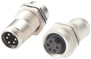 Mini-Change 7/8" 5 Pin Male to Female Bulkhead Feed-Thru Connector IP67 Shielded Minifast Wall Pass Through Panel Mount Receptacle Socket Circular Connector for DeviceNet NMEA 2000 Profibus (2PCS) Mini-Change 7/8" 5 Pin Male to Female Bulkhead Feed-Thru Connector IP67 Shielded Minifast Wall Pass Through Panel Mount Receptacle Socket Circular Connector for DeviceNet NMEA 2000 Profibus (2PCS)