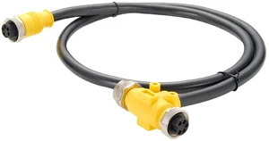 5 Poles 3 Way 7/8"-16UNF Mini-Change Tee Connector Cable IP67 7/8" Male to Female Y Splitter Backbone Trunk T Distributor for DeviceNet CANopen CANbus NMEA 2000(1M/3.28FT) 5 Poles 3 Way 7/8"-16UNF Mini-Change Tee Connector Cable IP67 7/8" Male to Female Y Splitter Backbone Trunk T Distributor for DeviceNet CANopen CANbus NMEA 2000(1M/3.28FT)