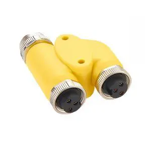 3 Pin 3 Way Mini Change 7/8"-16UN Y H Splitter IP67 Waterproof 7/8" Male to Female Mini-Fast Circular Straight Connector Backbone Cable H Distributor for DeviceNet NMEA2000 CANopen Profibus (3Pin) 3 Pin 3 Way Mini Change 7/8"-16UN Y H Splitter IP67 Waterproof 7/8" Male to Female Mini-Fast Circular Straight Connector Backbone Cable H Distributor for DeviceNet NMEA2000 CANopen Profibus (3Pin)