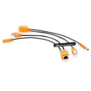 1 Pair PoE Injector Splitter Kits with 5.5x2.5mm DC Connector Passive RJ45 Power Over Ethernet PoE Adapters 12V-48V for IP Camera, Non-PoE Devices (DC 5.5x2.5mm, 0.3M) 1 Pair PoE Injector Splitter Kits with 5.5x2.5mm DC Connector Passive RJ45 Power Over Ethernet PoE Adapters 12V-48V for IP Camera, Non-PoE Devices (DC 5.5x2.5mm, 0.3M)