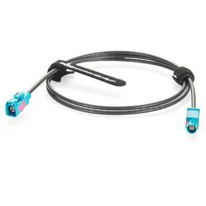 Rosenberger Fakra Z Cable Fakra Z Male Plug to Female RF Coaxial Cable 50 Ohm Vehicle Antenna Extension Cable 59Z114-000Z to 59Z113-000Z for ADAS, GPS Navigation, GMSL/FPD-Link Camera (0.5M/1.64FT) Rosenberger Fakra Z Cable Fakra Z Male Plug to Female RF Coaxial Cable 50 Ohm Vehicle Antenna Extension Cable 59Z114-000Z to 59Z113-000Z for ADAS, GPS Navigation, GMSL/FPD-Link Camera (0.5M/1.64FT)