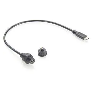 USB 3.1 Type C Male to Female Extension Cable Flush Panel Mount 480Mbps USB C 2.0 Data Transfer & Charging Cable IP67 Waterproof Threaded Fixed Recessed for Cabinet, Embedded PC, Dashboard(0.3M) USB 3.1 Type C Male to Female Extension Cable Flush Panel Mount 480Mbps USB C 2.0 Data Transfer & Charging Cable IP67 Waterproof Threaded Fixed Recessed for Cabinet, Embedded PC, Dashboard(0.3M)