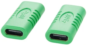USB C Coupler Female to Female Adapter USB 3.1 Type C Extender USB 3.1 Gen 2 Gender Changer Converter Connector 10G Data Transfer PD 100W for USB HUB Laptop Tablet (2PCS) USB C Coupler Female to Female Adapter USB 3.1 Type C Extender USB 3.1 Gen 2 Gender Changer Converter Connector 10G Data Transfer PD 100W for USB HUB Laptop Tablet (2PCS)