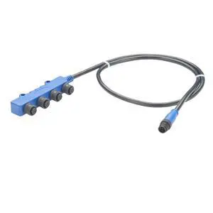 NMEA2000 Drop Cable Assembly IP67 Micro-C M12 Multiport 4 Way Splitter CAN Bus Marine Boat Self-Contained Network Cable for CANOpen Devicenet Sensor Actuator(1M/3.3FT) (Plastic) NMEA2000 Drop Cable Assembly IP67 Micro-C M12 Multiport 4 Way Splitter CAN Bus Marine Boat Self-Contained Network Cable for CANOpen Devicenet Sensor Actuator(1M/3.3FT) (Plastic)