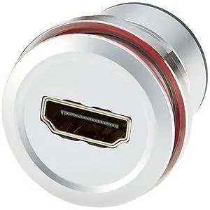 HDMI 1.4 Flush Panel Mount Adapter 4K@30Hz Female to Female Straight Pass Through Extender Socket Threaded Connector for TV Laptop PC Monitor Projector DVD (1PCS) HDMI 1.4 Flush Panel Mount Adapter 4K@30Hz Female to Female Straight Pass Through Extender Socket Threaded Connector for TV Laptop PC Monitor Projector DVD (1PCS)