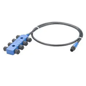 NMEA 2000 8 Way Splitter Cable M12 Micro-C Multiport Sensor MPIS Box Marine Boat N2K 8 Port Drop Cable for CanBus DeviceNet CANOpen GPS Autopilot AIS Fish Finder Navigation(1M/3.3FT) NMEA 2000 8 Way Splitter Cable M12 Micro-C Multiport Sensor MPIS Box Marine Boat N2K 8 Port Drop Cable for CanBus DeviceNet CANOpen GPS Autopilot AIS Fish Finder Navigation(1M/3.3FT)