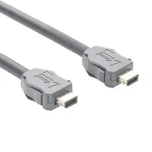 IX Industrial Cat6A Ethernet Cable IX40G-A-10S-CV(7.0) IX A Key to IX A Key 10Gbps Double Shielded SFTP Cable for Industrial Camera Machine Vision Industrial Switches(2M/6.6FT) IX Industrial Cat6A Ethernet Cable IX40G-A-10S-CV(7.0) IX A Key to IX A Key 10Gbps Double Shielded SFTP Cable for Industrial Camera Machine Vision Industrial Switches(2M/6.6FT)