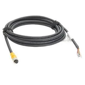 M12 12Pin Female to Flying Lead Breakout Cable GPIO Power I/O Trigger Industrial Camera Cable Compatible Congnex CCB-PWRIO-05 in-Sight 2000 5000 7000 8000 Series(5M/16.4FT) M12 12Pin Female to Flying Lead Breakout Cable GPIO Power I/O Trigger Industrial Camera Cable Compatible Congnex CCB-PWRIO-05 in-Sight 2000 5000 7000 8000 Series(5M/16.4FT)