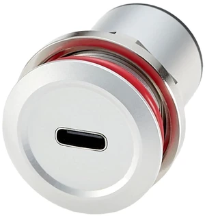 10Gbps USB C to USB C Flush Panel Mount Adapter Type C 3.1 Female to Female Threaded Fixed Mount Coupler Converter Straight Pass Through Bulkhead Socket for Car RV Boat Dashboard (1PCS) 10Gbps USB C to USB C Flush Panel Mount Adapter Type C 3.1 Female to Female Threaded Fixed Mount Coupler Converter Straight Pass Through Bulkhead Socket for Car RV Boat Dashboard (1PCS)