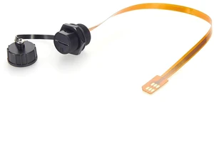 IP67 Waterproof Micro SIM Extension Cable Panel Mount Male to Female Extender FPC Flex Cable Outdoor Micro SIM Card Slot Socket for Cabinet Chassis Case Frame Envelope (Plastic,0.3M/1FT) IP67 Waterproof Micro SIM Extension Cable Panel Mount Male to Female Extender FPC Flex Cable Outdoor Micro SIM Card Slot Socket for Cabinet Chassis Case Frame Envelope (Plastic,0.3M/1FT)