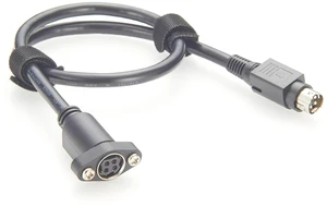 DIN 4 Pin DC Power Cable Flange Panel Mount Male to Female Extension Cable Compatible with Kycon KPJX-PM-4S for LED Display, Audio Amplifiers, Stage, PLC(0.5M/1.64FT) DIN 4 Pin DC Power Cable Flange Panel Mount Male to Female Extension Cable Compatible with Kycon KPJX-PM-4S for LED Display, Audio Amplifiers, Stage, PLC(0.5M/1.64FT)