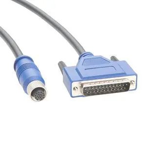 M12 17Pin to DB25 Connector Cable High Flex D-Sub 25Pin Male GPIO Cable Compatible Datalogic Matrix CAB-DS03-S CAB-DS05-S M12-IP67 TO CBX 93A050059 93A050060 for Barcode Scanners (3M/9.84FT) M12 17Pin to DB25 Connector Cable High Flex D-Sub 25Pin Male GPIO Cable Compatible Datalogic Matrix CAB-DS03-S CAB-DS05-S M12-IP67 TO CBX 93A050059 93A050060 for Barcode Scanners (3M/9.84FT)