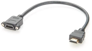 Screw Panel Mount HDMI 1.4 Extension Cable 4K@30Hz Male to Female Audio Video Cable for UHD TV Monitor Projector Laptop PC (2PCS, 0.3M) Screw Panel Mount HDMI 1.4 Extension Cable 4K@30Hz Male to Female Audio Video Cable for UHD TV Monitor Projector Laptop PC (2PCS, 0.3M)