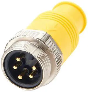 7/8" Mini-Change Male Termination Resistor 120 IP67 Waterproof Mini-C 5Pin Trunk Terminator Compatible 1300390370 for DeviceNet NMEA2000 CAN Bus CANopen (Male) 7/8" Mini-Change Male Termination Resistor 120 IP67 Waterproof Mini-C 5Pin Trunk Terminator Compatible 1300390370 for DeviceNet NMEA2000 CAN Bus CANopen (Male)