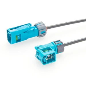 Waterproof Right Angle FAKRA Z Code Female Automotive RF Cable (1.48M) Waterproof Right Angle FAKRA Z Code Female Automotive RF Cable (1.48M)