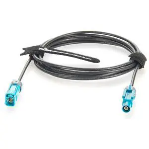 IP67 Waterproof Rosenberger Fakra Male to Female RF Coaxial Extension Cable 59Z176-C01-Z to 59Z163-003-Z Vehicle GPS Antenna for ADAS, Camera, Infotainment, GPS Navigation (2M/6.6FT) IP67 Waterproof Rosenberger Fakra Male to Female RF Coaxial Extension Cable 59Z176-C01-Z to 59Z163-003-Z Vehicle GPS Antenna for ADAS, Camera, Infotainment, GPS Navigation (2M/6.6FT)