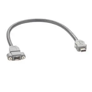 IX A Key Industrial Cat6A Ethernet Extension Cable Screw Panel Mount 10Gbps Shielded Type A In-line Jack Male to Female Cable for Machine Vision Industrial Switches Camera PoE(0.3M/0.98FT) IX A Key Industrial Cat6A Ethernet Extension Cable Screw Panel Mount 10Gbps Shielded Type A In-line Jack Male to Female Cable for Machine Vision Industrial Switches Camera PoE(0.3M/0.98FT)