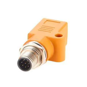 RJ45 Female to M12 A Coded 8Pin Male Adapter Waterproof Panel Mount Bulkhead Socket Industrial Ethernet Circular Connector for Industrial Camera Sensor (M12 Male to RJ45 Straight) RJ45 Female to M12 A Coded 8Pin Male Adapter Waterproof Panel Mount Bulkhead Socket Industrial Ethernet Circular Connector for Industrial Camera Sensor (M12 Male to RJ45 Straight)