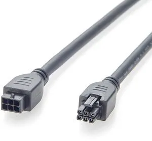 Micro-Fit 3.0 6Pin Male Plug to Female Receptacle Cable Dual Row 6 Circuits Power and Signal Assembly Compatible with 430200601 to 430250600 (5PCS, 2M/6.6FT) Micro-Fit 3.0 6Pin Male Plug to Female Receptacle Cable Dual Row 6 Circuits Power and Signal Assembly Compatible with 430200601 to 430250600 (5PCS, 2M/6.6FT)